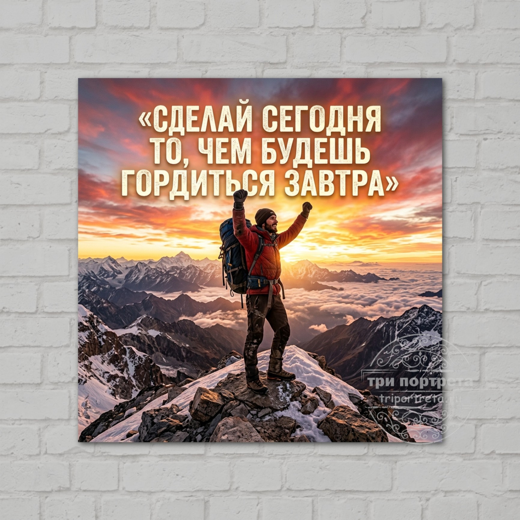 Сделай сегодня то, чем будешь гордиться завтра
