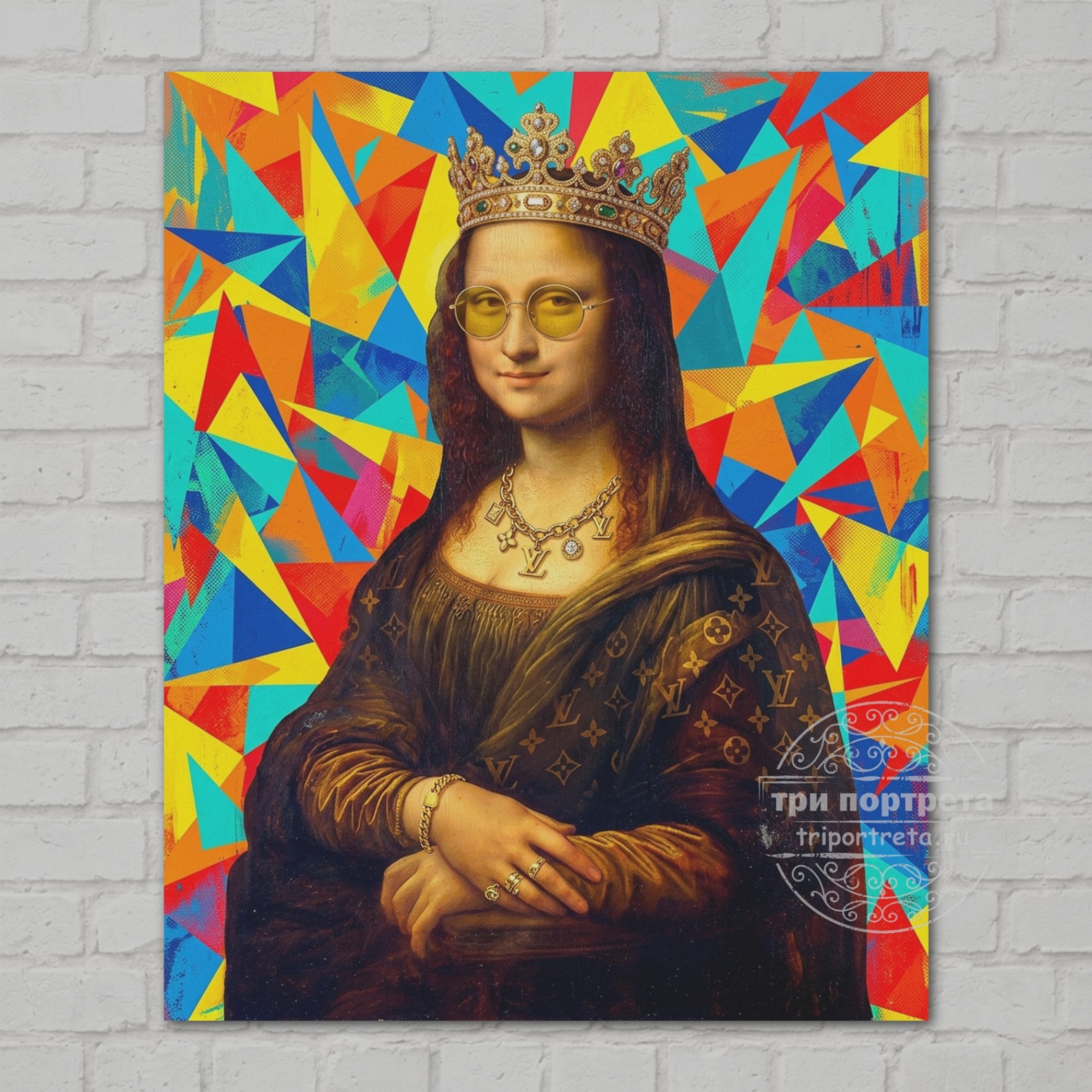 Мона Лиза в короне